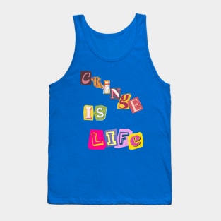 Cringe Is Life Tank Top